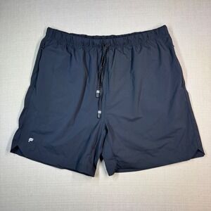 Fabletics Mens The One Lined Training Shorts Black 7 Inch Inseam Size Large